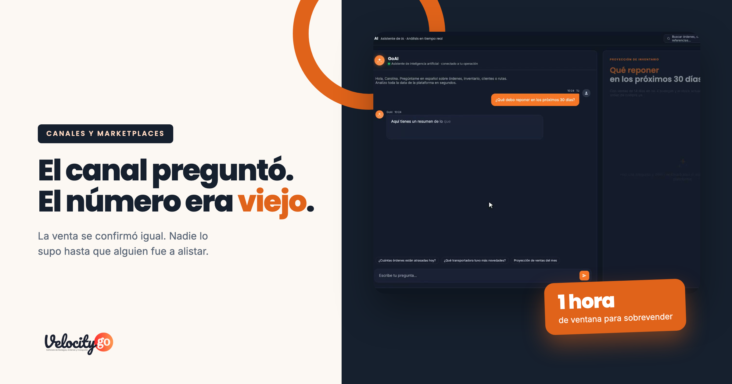 Sincronizar el inventario entre la tienda y los marketplaces en tiempo real